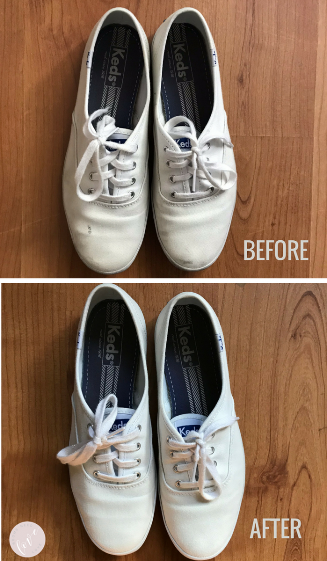 how to clean white canvas sperrys