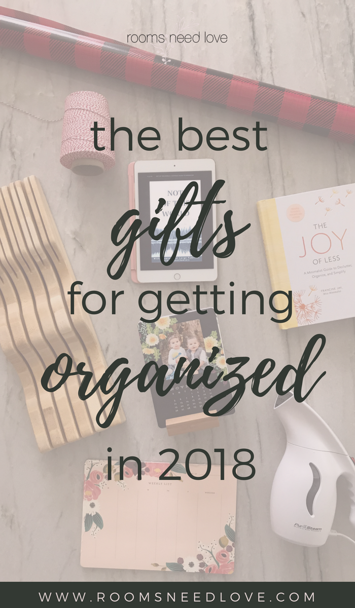 Best Gifts for Getting Organized in 2018 | Holiday Gift Guide | Organization | Home organizing | gifts for moms | Christmas | Rooms Need Love