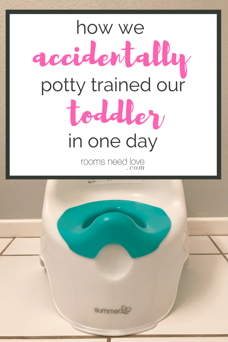 How We Accidentally Potty Trained Our Toddler in One Day | Potty Training | Toddlers | Parenting | Rooms Need Love