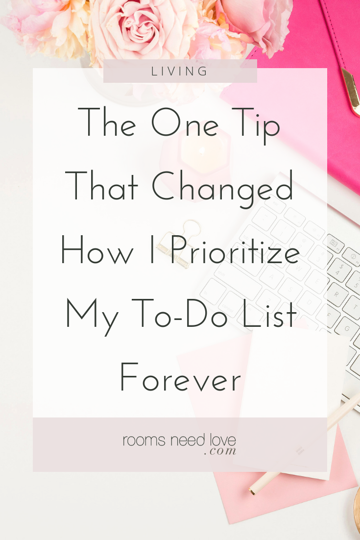 One Tip That Changed How I Prioritize My To-Do List Forever. The one tip that helps me be more productive, set priorities, manage my to-do list, have better time management, and create habits and routines