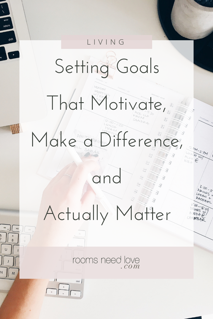 Setting Goals That Motivate, Make a Difference, and Actually Matter. Goal Setting, personal goals, goal setting motivation, Powersheets, goal setting tips, goal setting inspiration, intentional goals