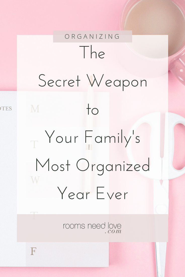 The Secret Weapon to Your Family’s Most Organized Year Ever. How can your family be more organized? A family meeting! Use simple topics like date nights, family dates, calendars, time commitments, budgeting, and goals.