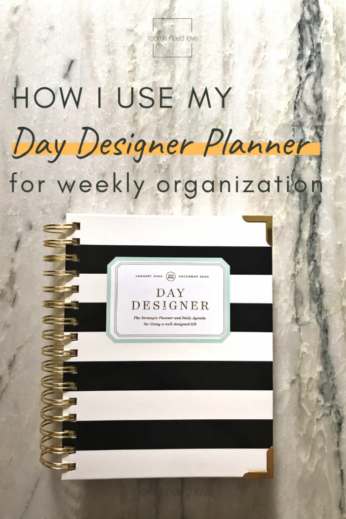 How I Use My Day Designer Planner for Weekly Organization
