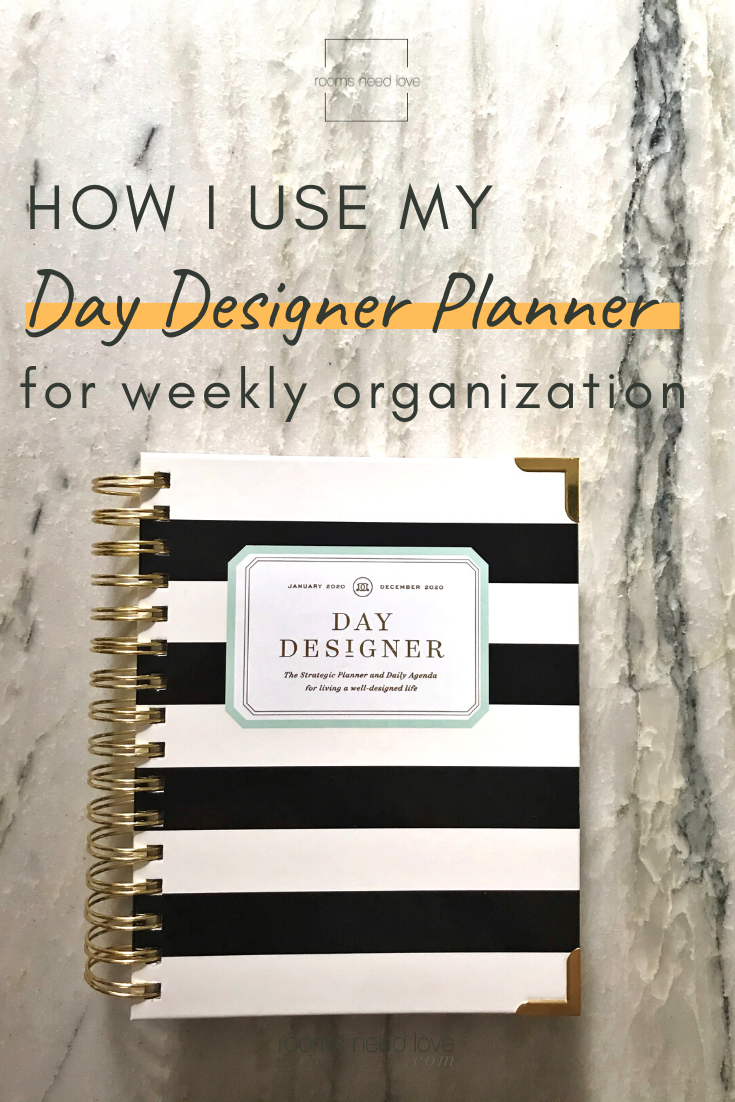 A behind-the-scenes look at how I use my Day Designer Planner for daily and weekly organization.