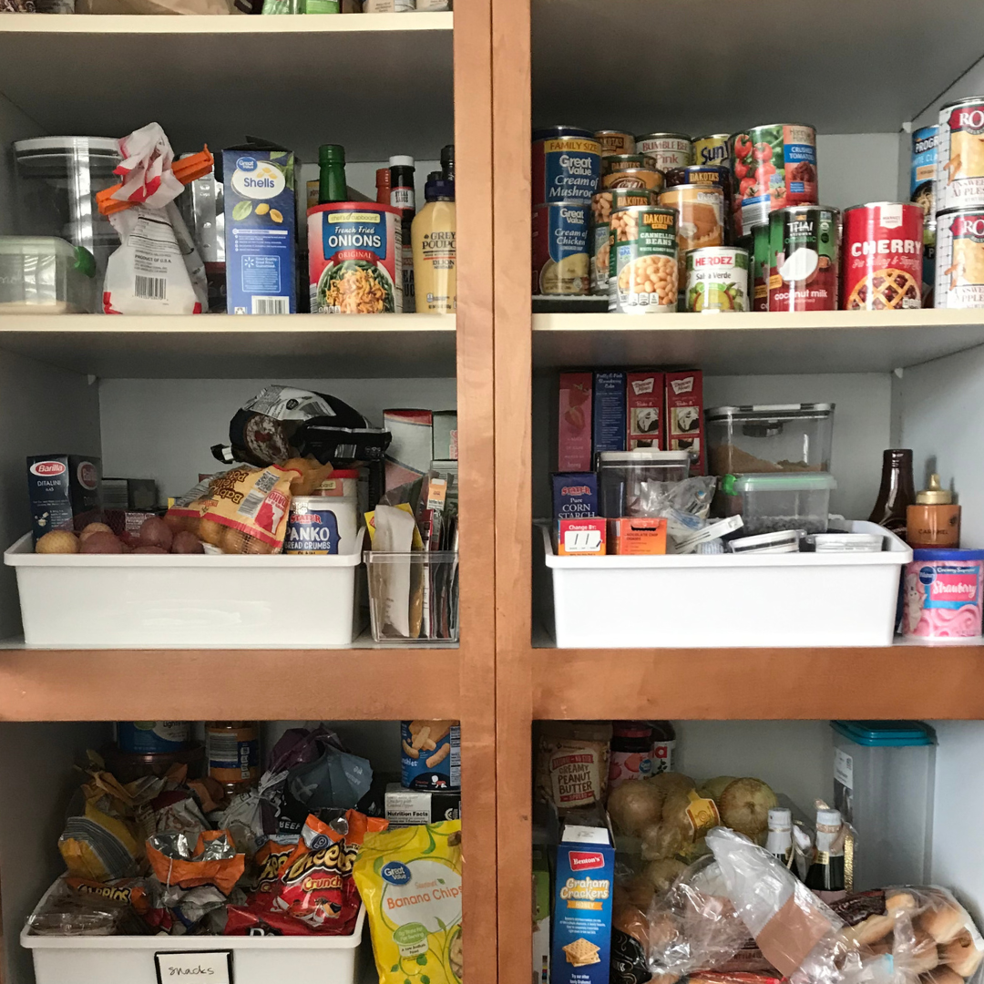 How To Really Organize Deep Pantry Shelves When You Have No Time - Be So You