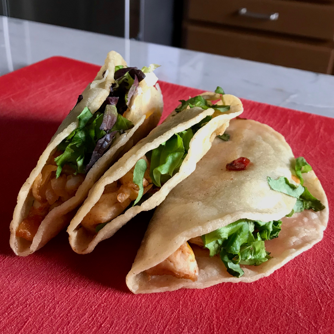 Amazing Crispy Chicken Tacos