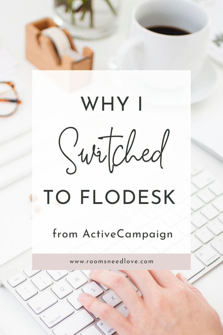 Choosing the right email service provider is important which is why I switched to Flodesk from Activecampaign ...it will grow with your business!