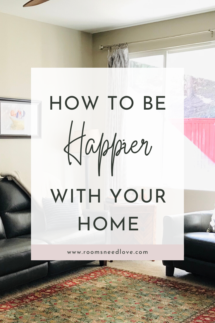 Feeling discontent with your home? Follow these 5 tips to make your home feel refreshed so you can be happier with your home.