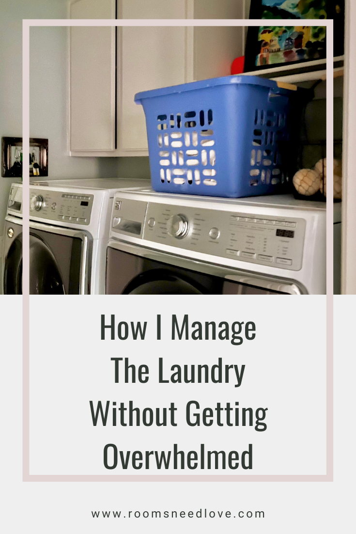 Are you overwhelmed by laundry? Here's an inside look at my laundry schedule and how I manage the laundry. It doesn't have to be complicated!
