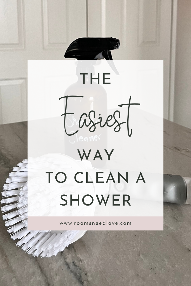 Is the worst chore ever to clean a shower? I thought so, and then I found a tool & cleaner that makes cleaning showers and tubs easy!