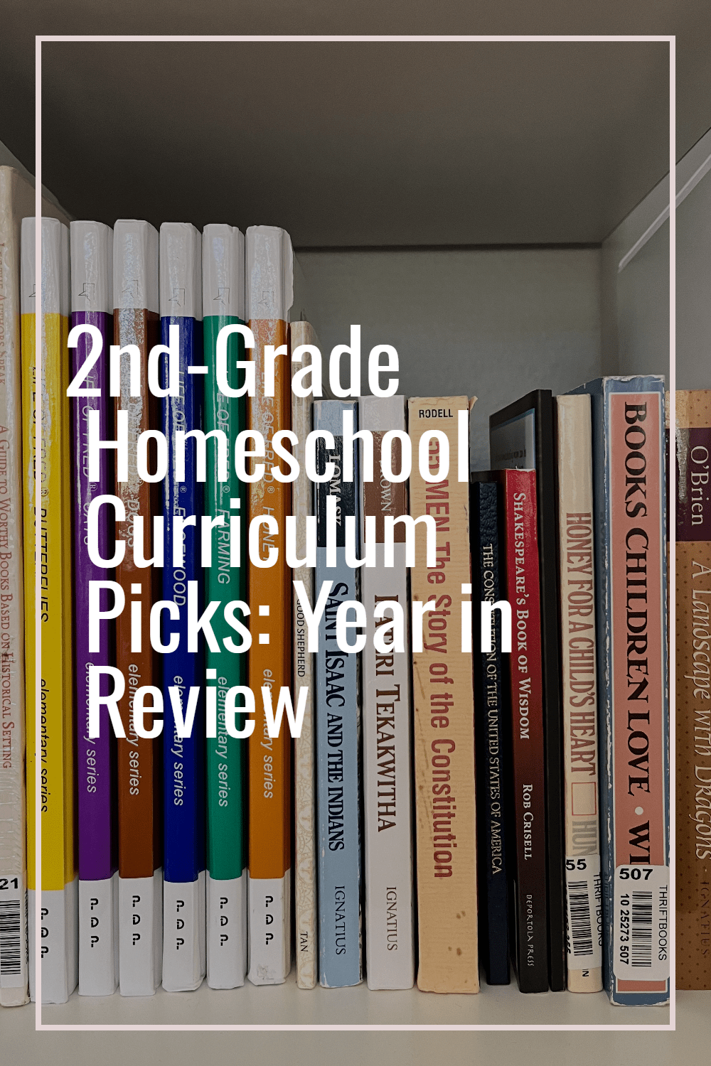 Homeschool curriculum: math, history, books