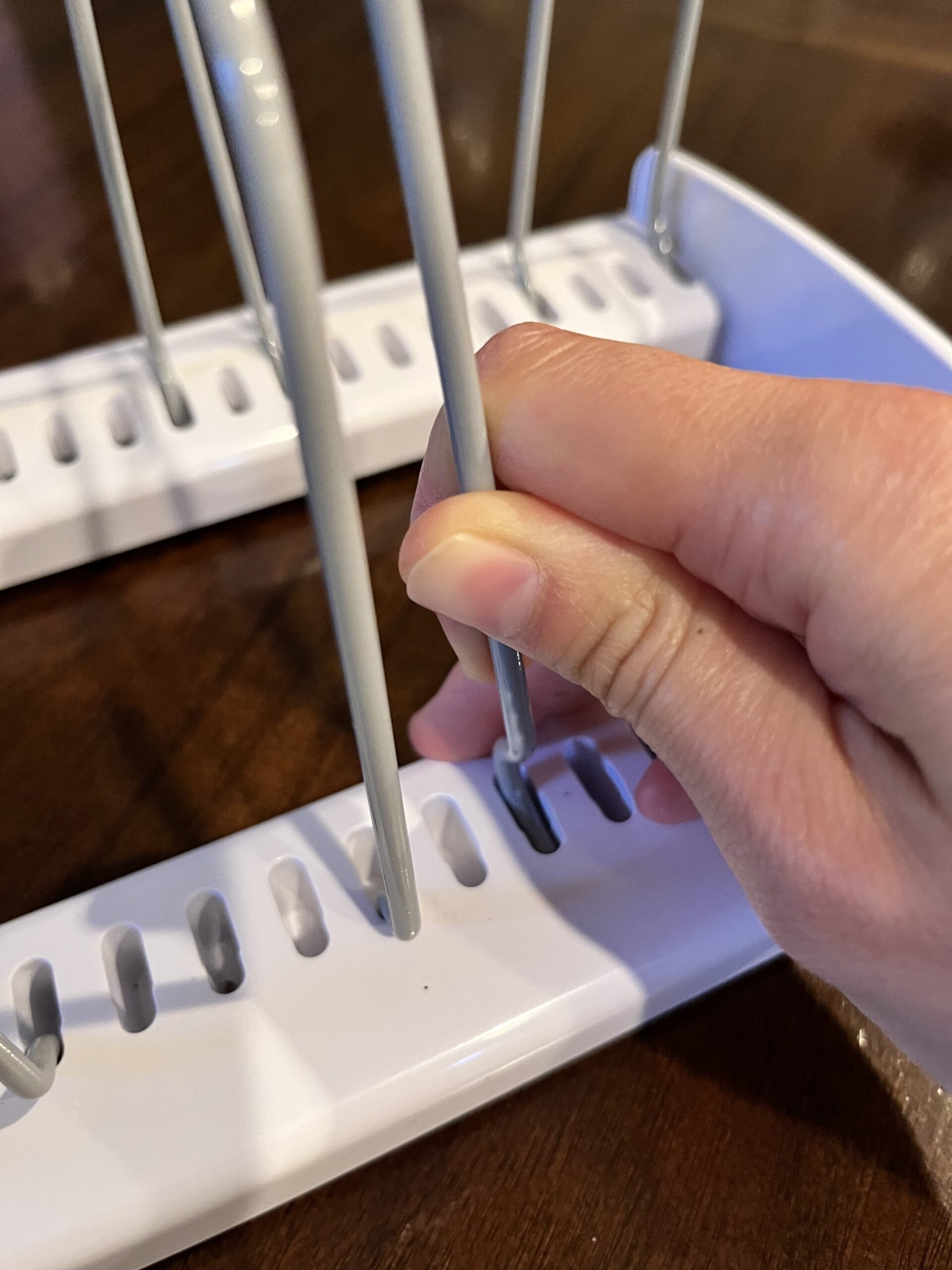 How to insert dividers in the YouCopia Adjustable Baking Rack