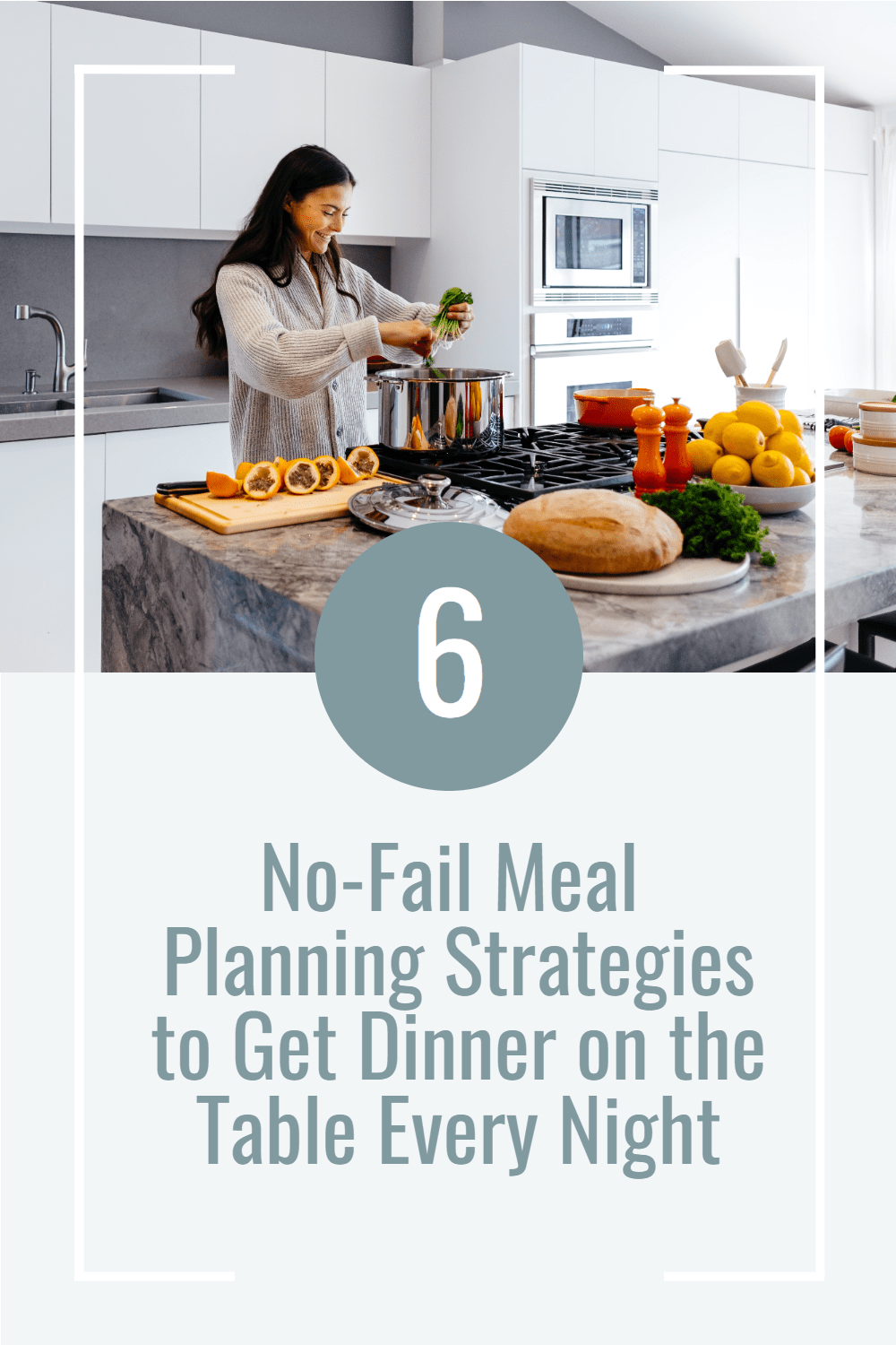 Meal prep using 6 no-fail meal planning strategies from Rooms Need Love
